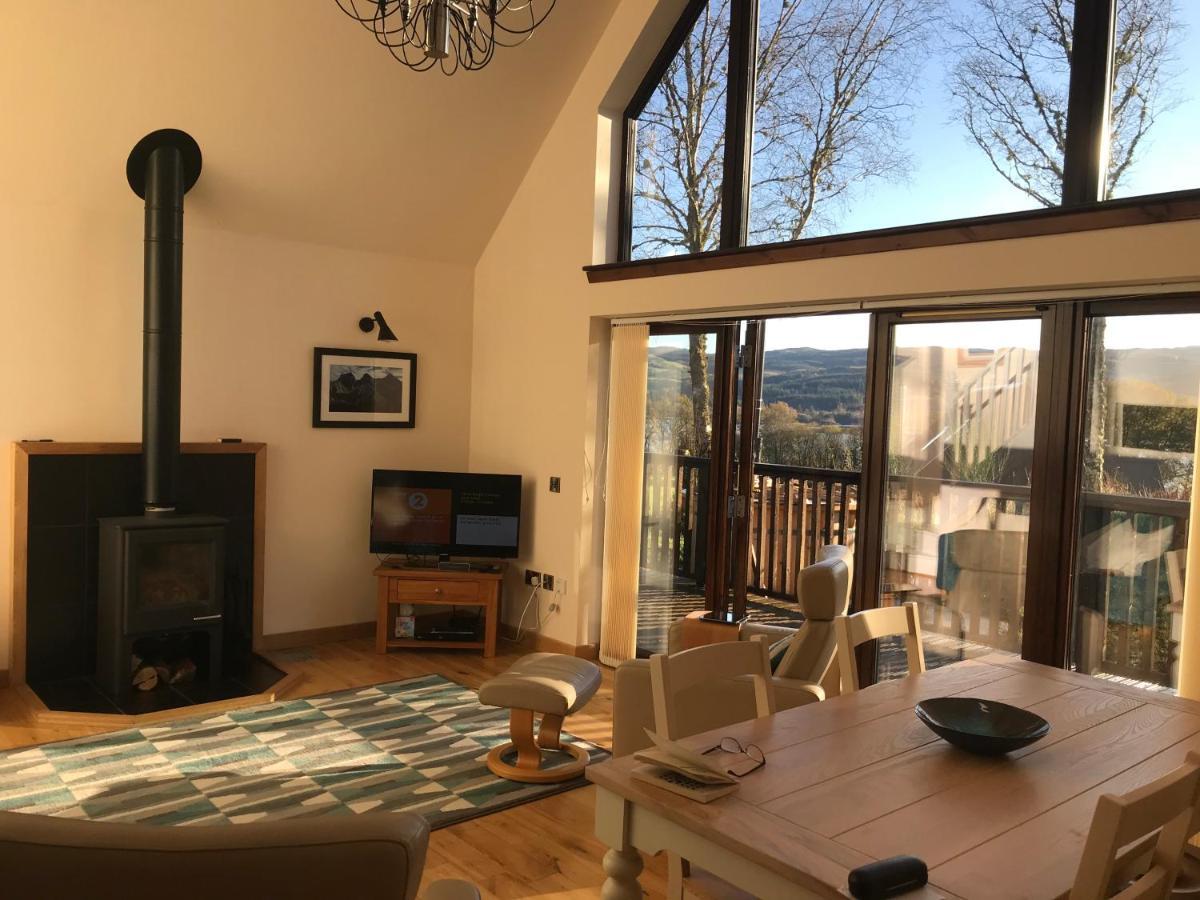 Loch Aweside Forest Cabins Dalavich Buitenkant foto