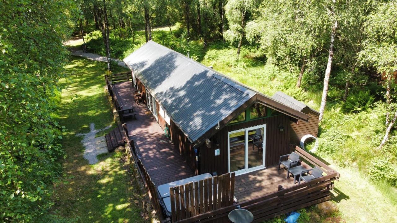Loch Aweside Forest Cabins Dalavich Buitenkant foto