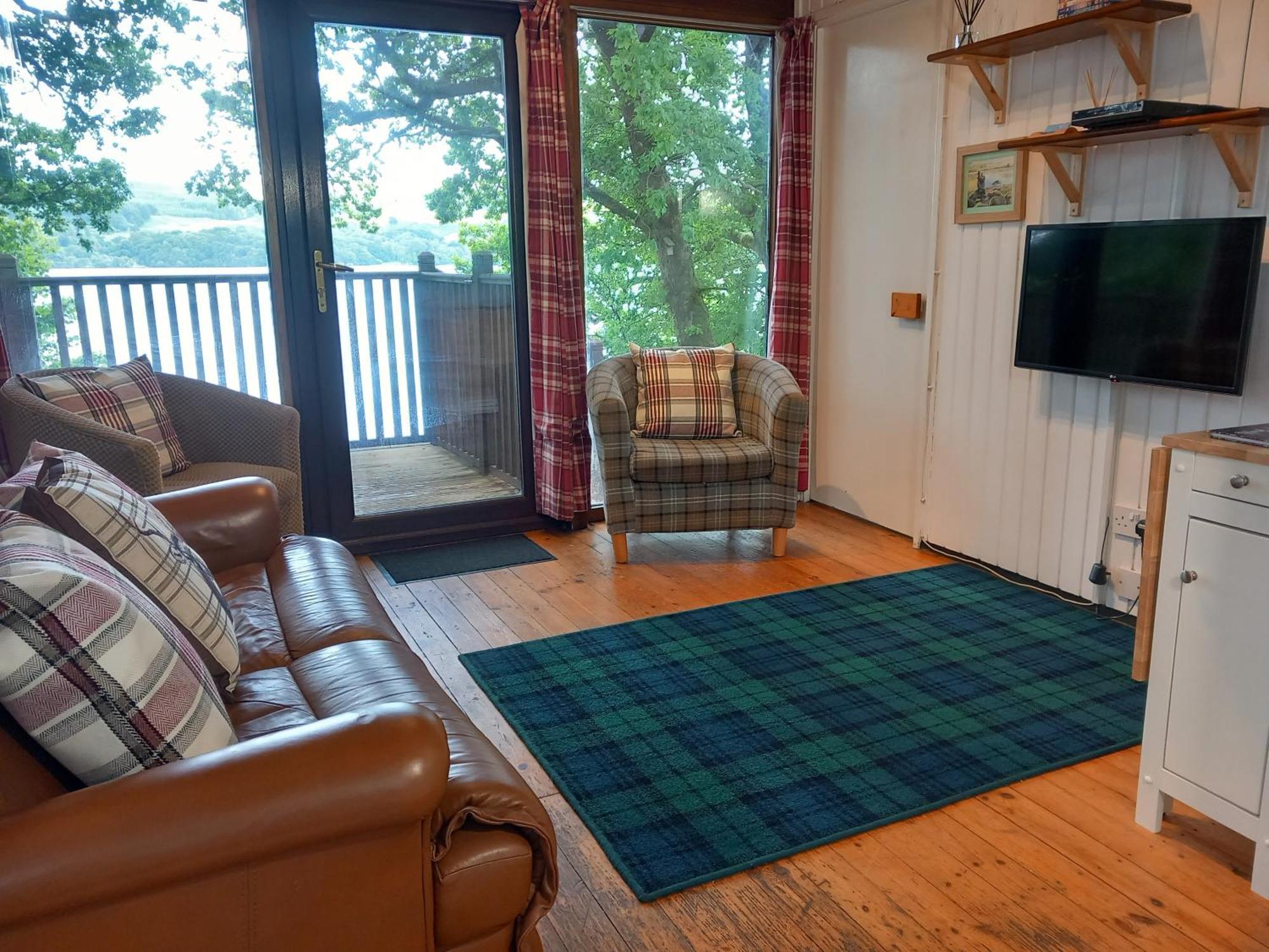 Loch Aweside Forest Cabins Dalavich Buitenkant foto