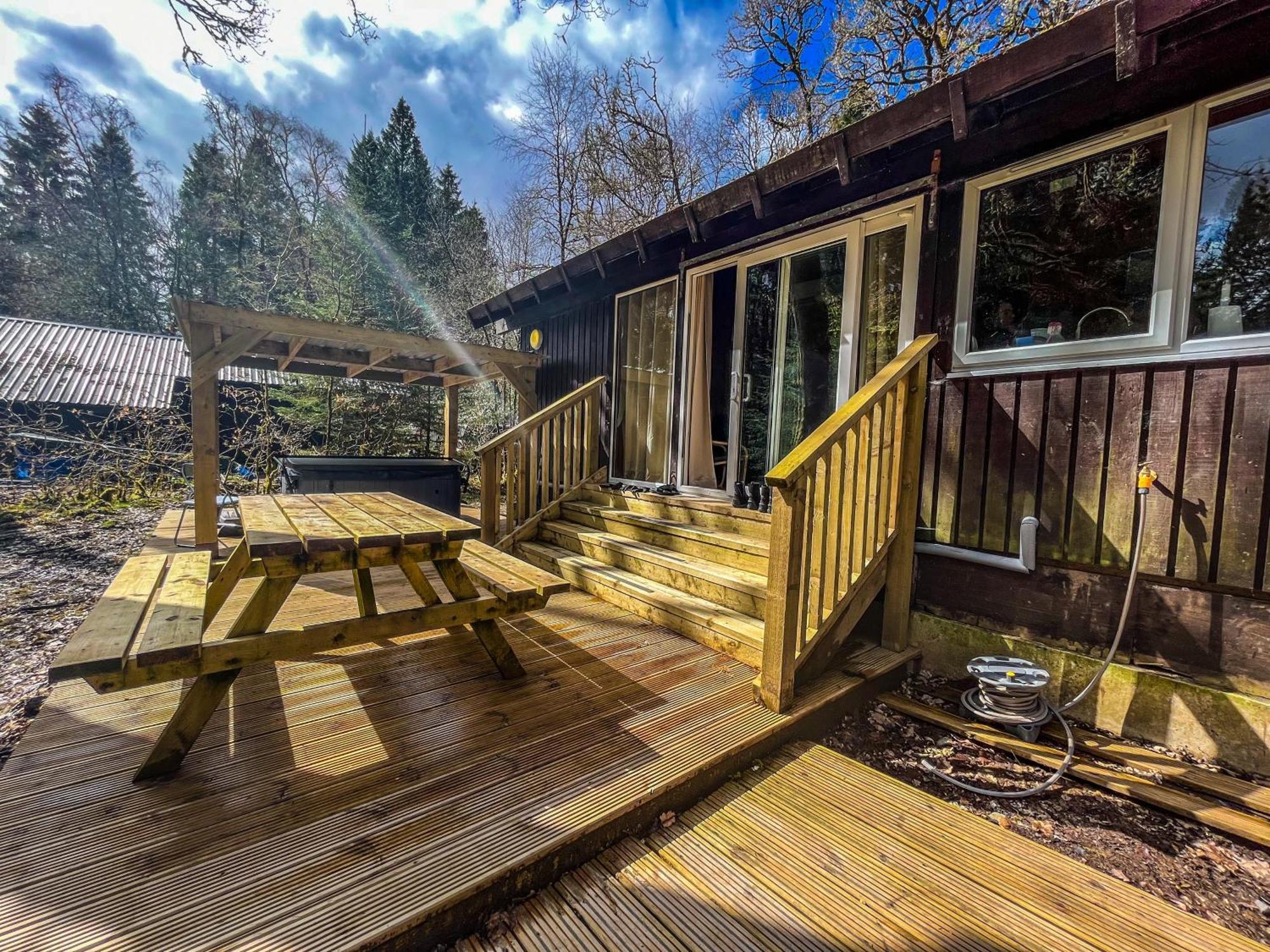 Loch Aweside Forest Cabins Dalavich Kamer foto