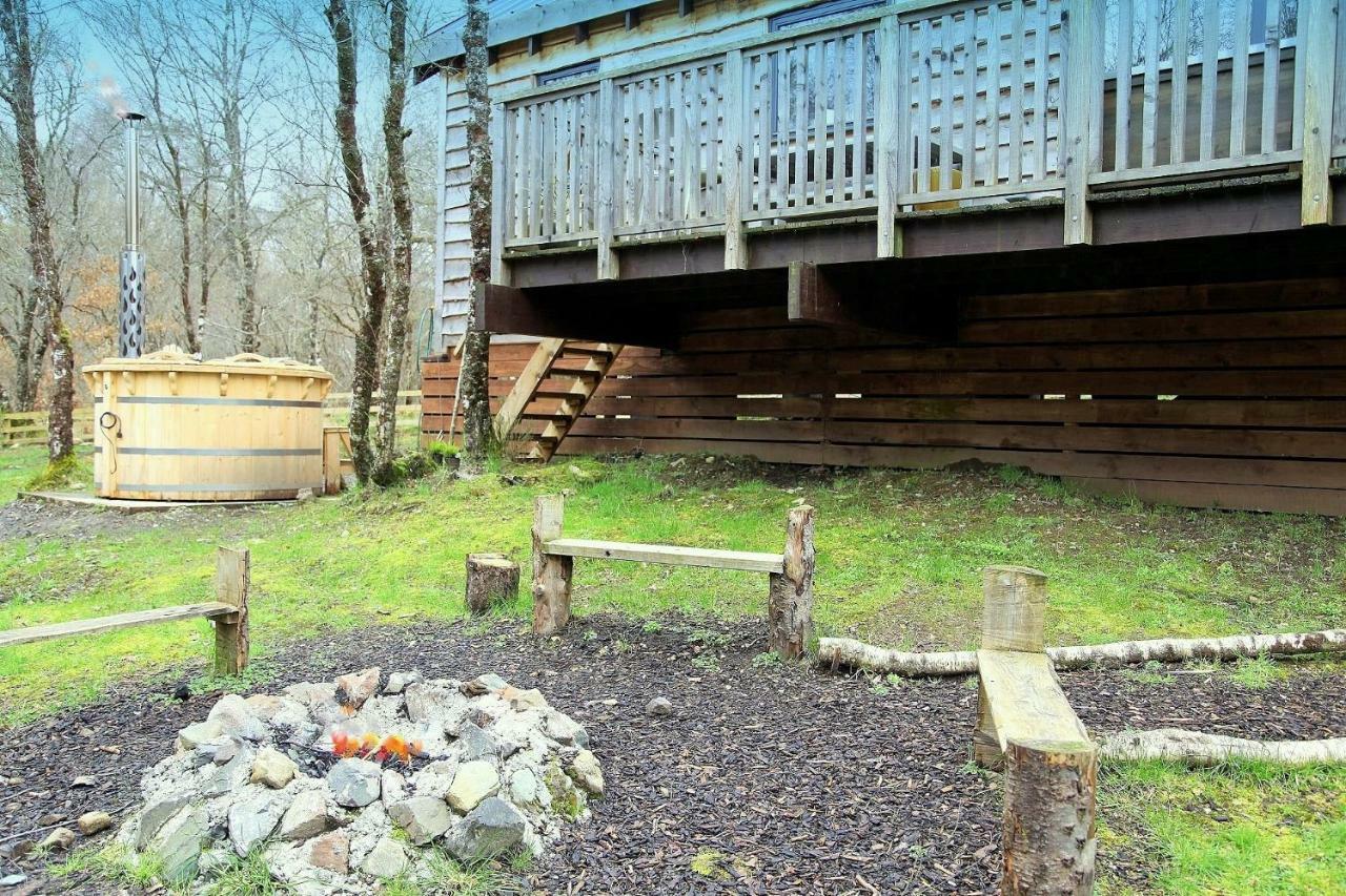 Loch Aweside Forest Cabins Dalavich Buitenkant foto
