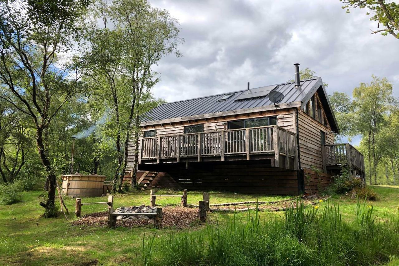 Loch Aweside Forest Cabins Dalavich Buitenkant foto